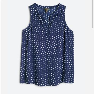 Market & Spruce sleeveless blouse - Navy